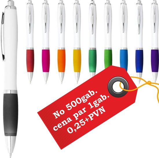 Plastmasas pildspalvas PF106900 ar krāsu druku