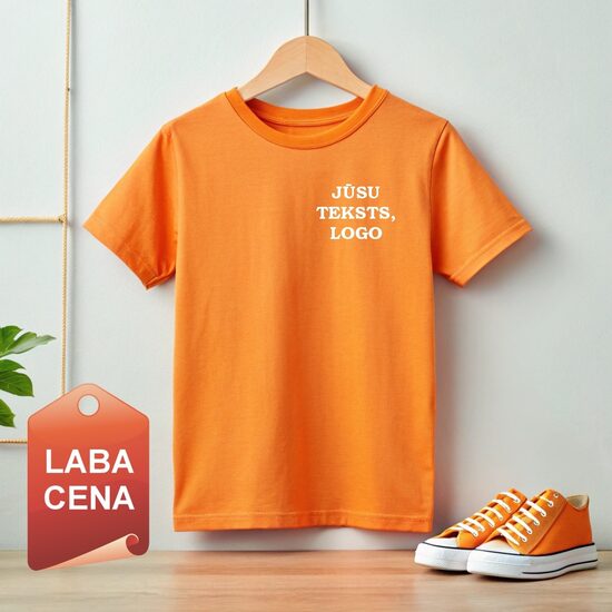 T-krekls bērniem ar uzdruku