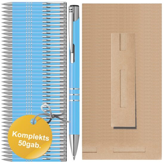 Komplekts 50gab. - pildspalvas GZ-TP ar maciņiem (ar gravējumu)