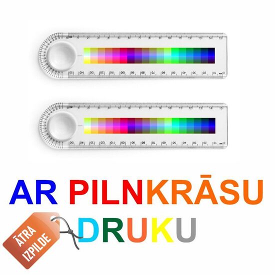 Lineāls ST93518 ar pilnkrāsu druku