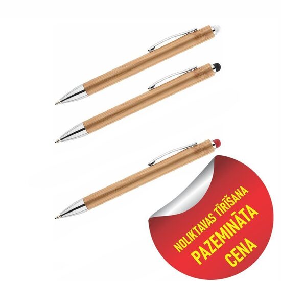 Bambusa pildspalva AS19661-TOP (touch) ar gravējumu