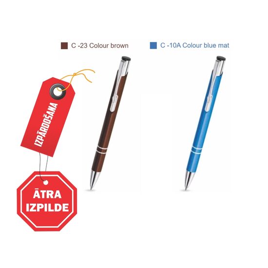 Metāla pildspalvas KD Cosmo MT - IZPĀRDOŠANA