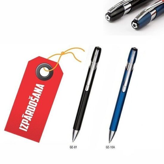 Metāla pildspalvas KD-GENIUS-M ar gravējumu 