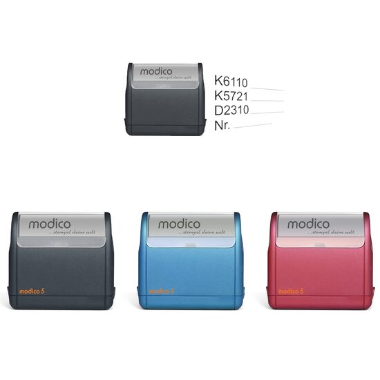 Zīmogs Modico5 (63x24mm)