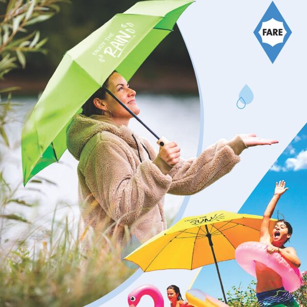 Lietussargi no Vācijas piegādātāja